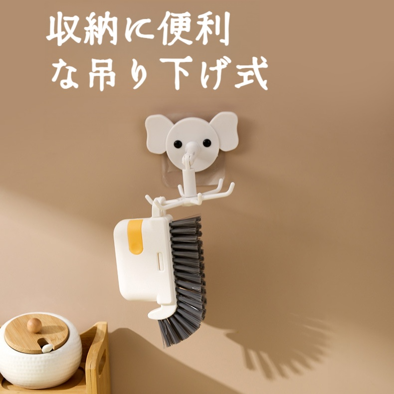 取り外し可能な窓・ドア用入り江ブラシ 家庭用入り江ブラシ デッドコーナーと隙間の掃除 窓用入り江ブラシ