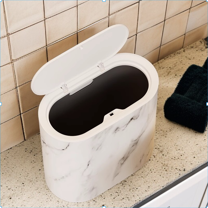 푸시형 틈새 쓰레기통