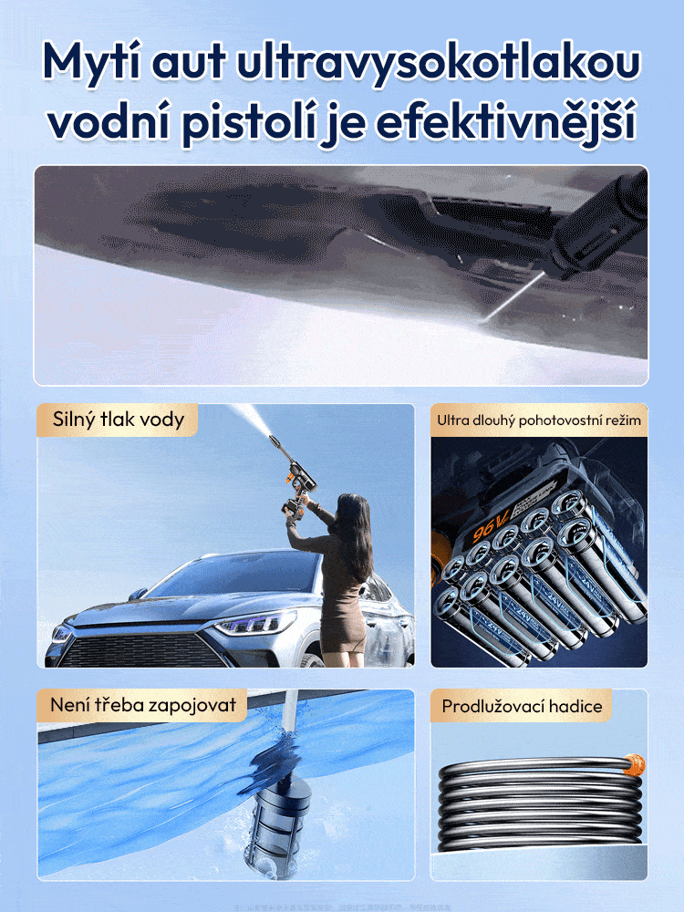 Vysokotlaká myčka aut