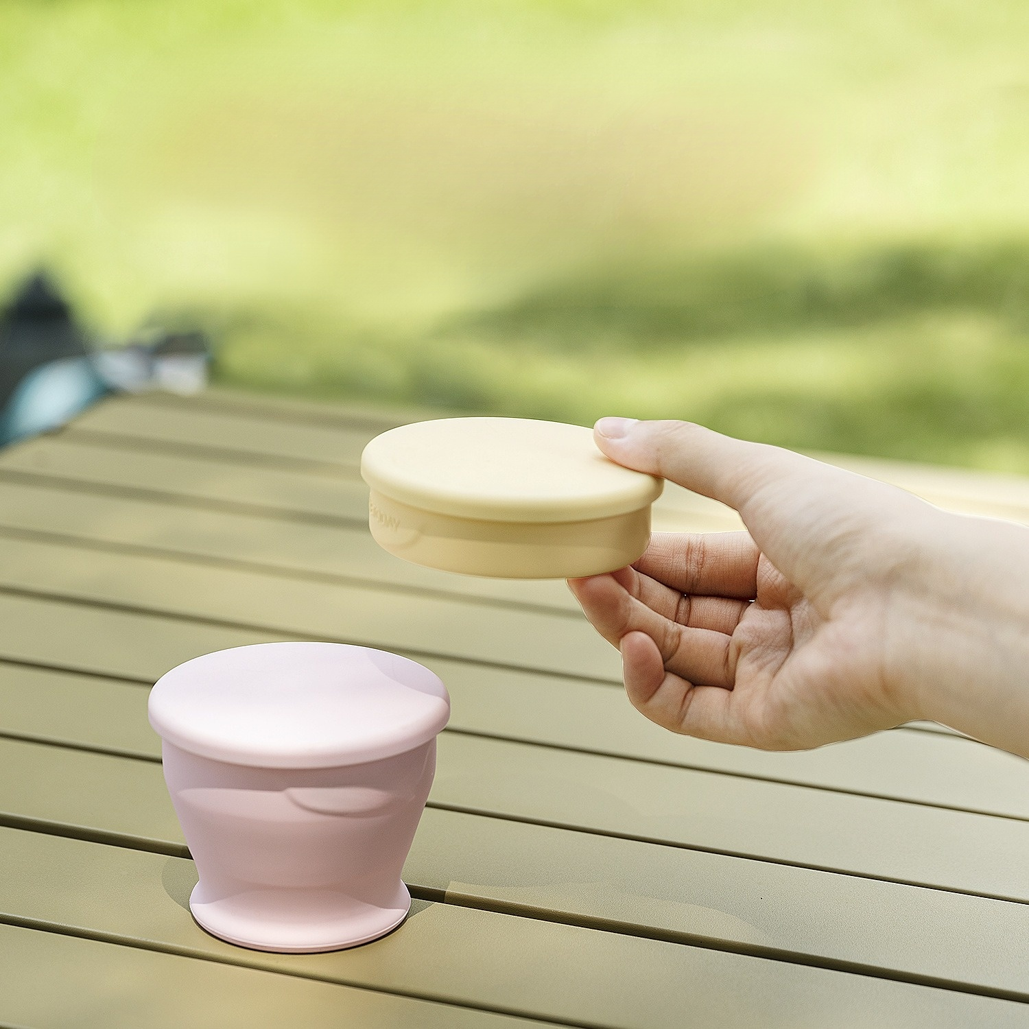 便攜旅行折疊杯露營漱口杯子