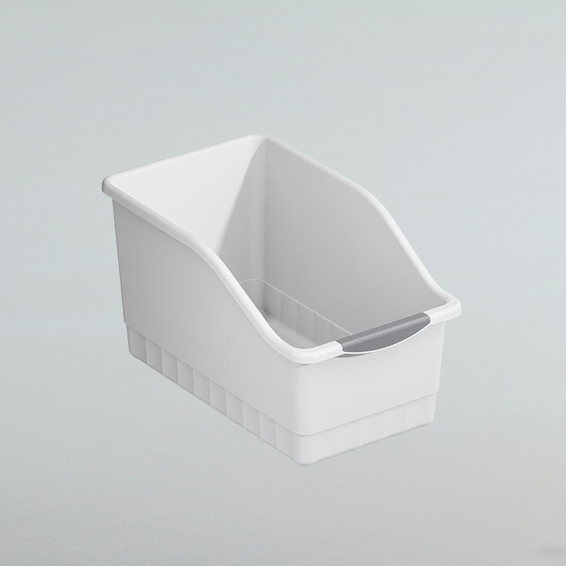 Multi functional slanted kitchen storage box