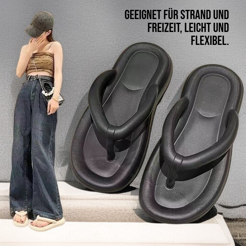 Damen-Outdoor-Flip-Flops mit weicher Sohle
