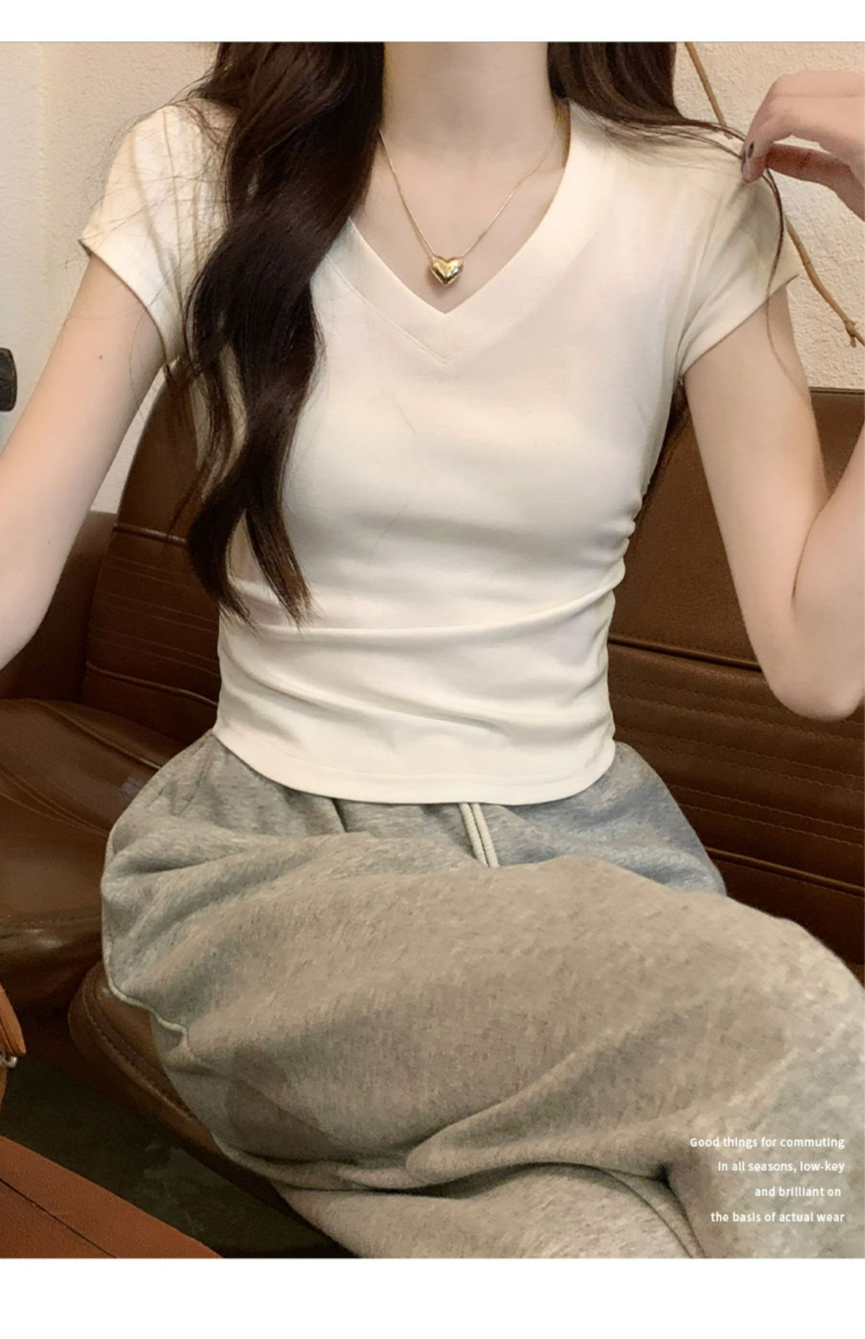 通気性抜群の夏用レディースTシャツ