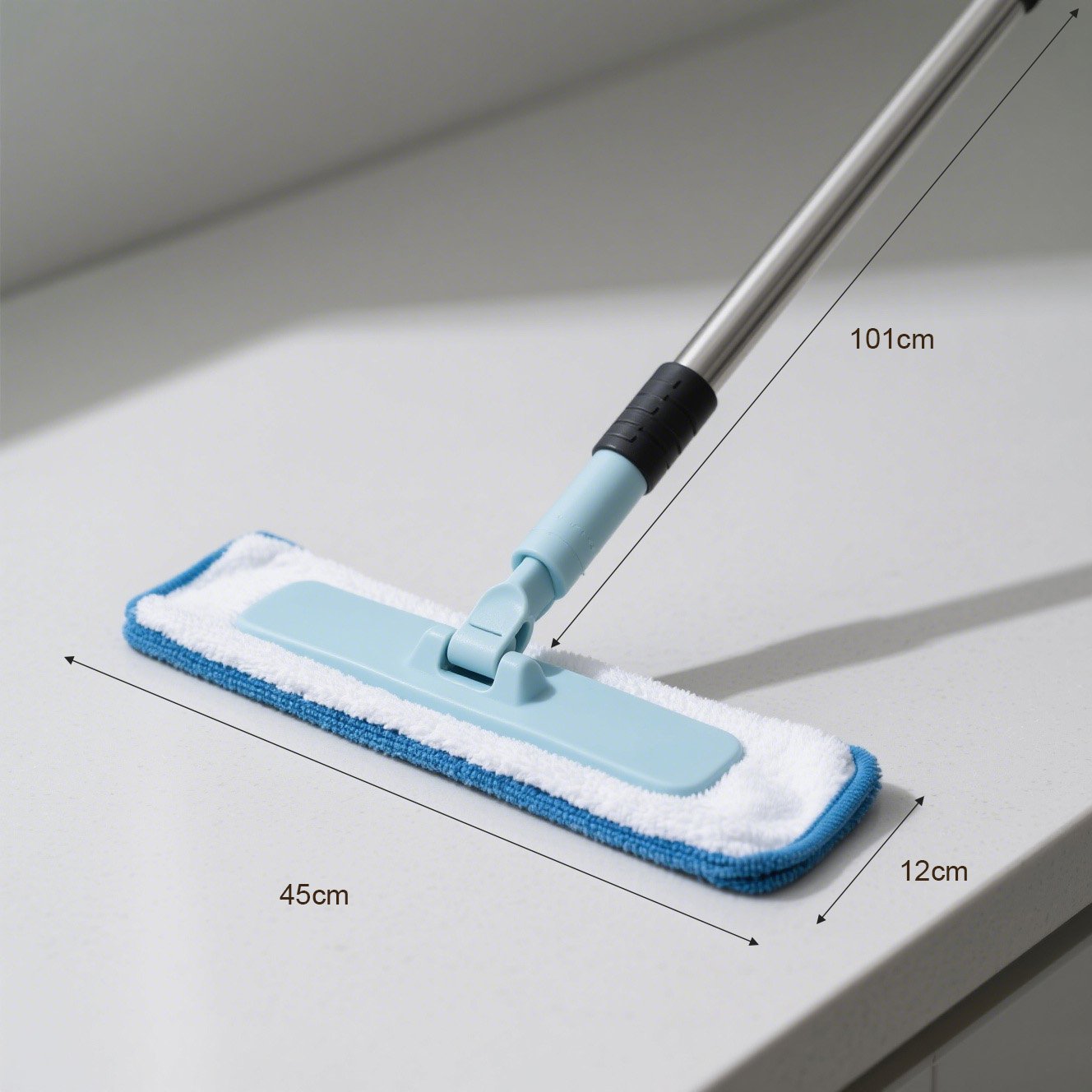 多機能モップのヘッド部分の拡大画像