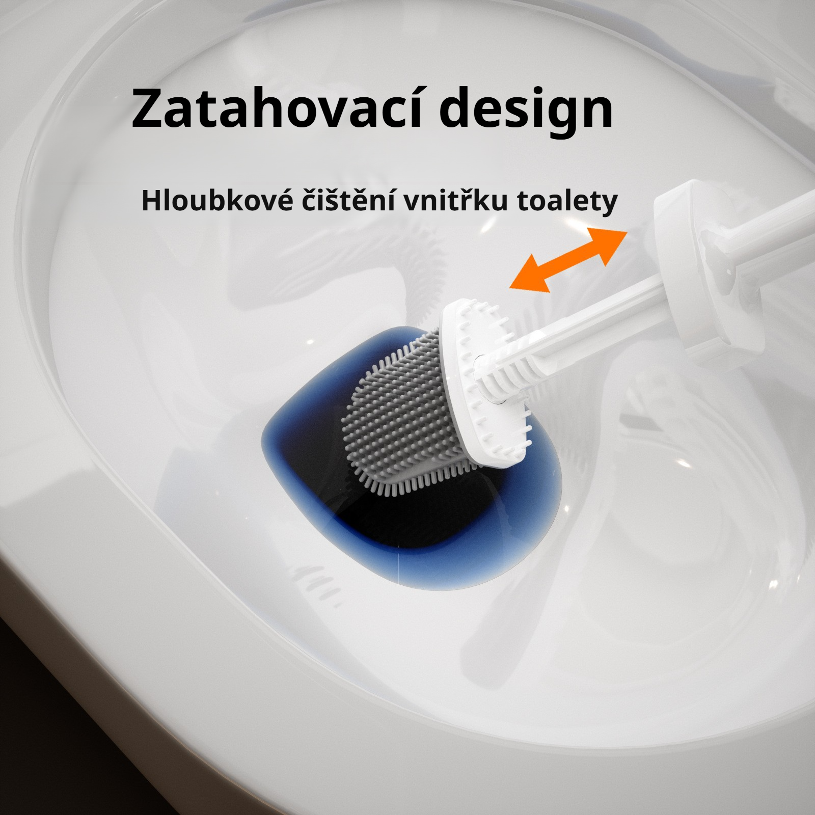 Sada na čištění toalety - hygienické řešení