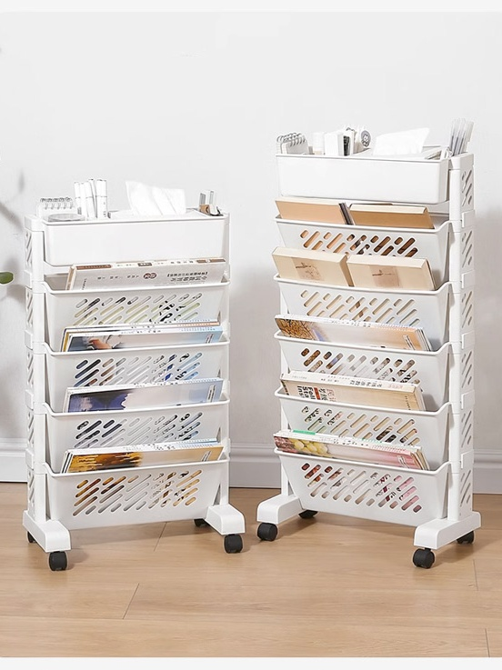 이동식 테이블 가장자리 선반