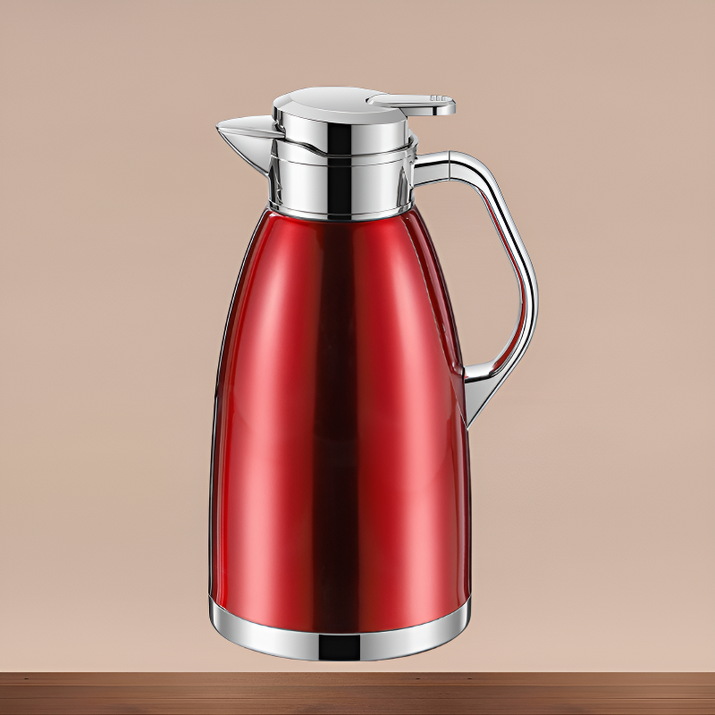 【독일 기술】304 스테인리스 스틸 이층 보온 포트