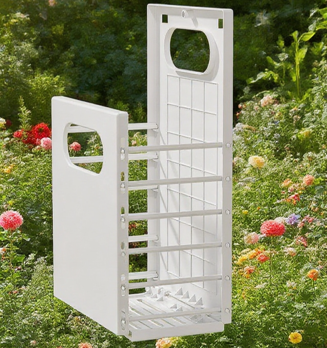 ตะกร้าเสื้อผ้าสกปรกสำหรับห้องน้ำประหยัดพื้นที่