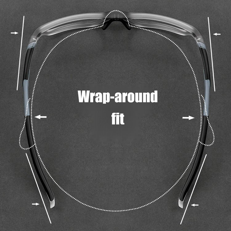 TR90 Sports Anti-Slip Fashion Blue Light Blocking Reading Glasses