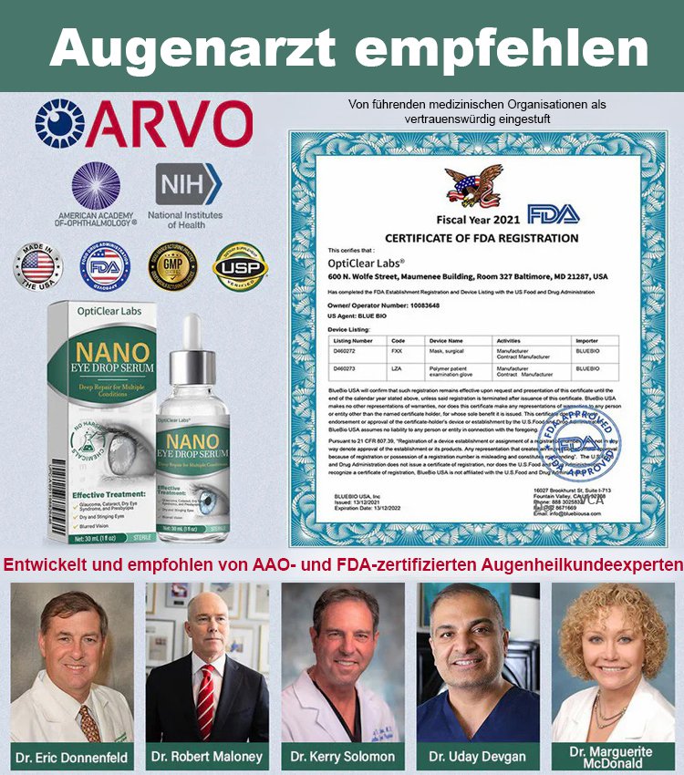 „Abschied von Grauem Star“ – für klare Sicht.