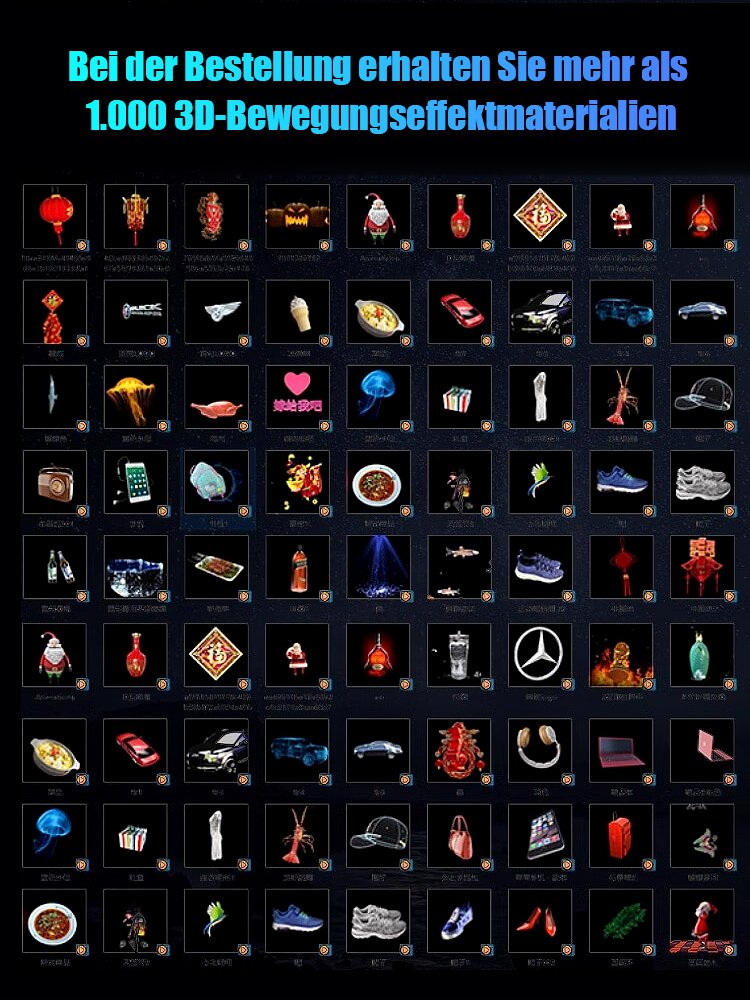 3D-Stereoprojektor mit bloßem Auge