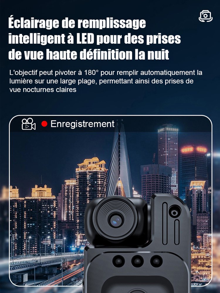 【Pocket Small Camera】Caméra portable avec écran