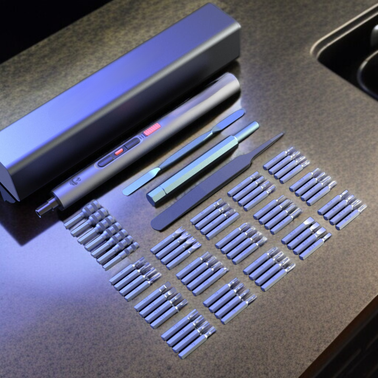  Destornillador eléctrico recargable