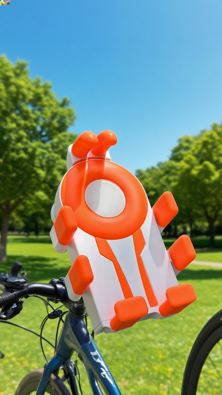 Bezpečný držák na telefon s nastavitelným úhlem