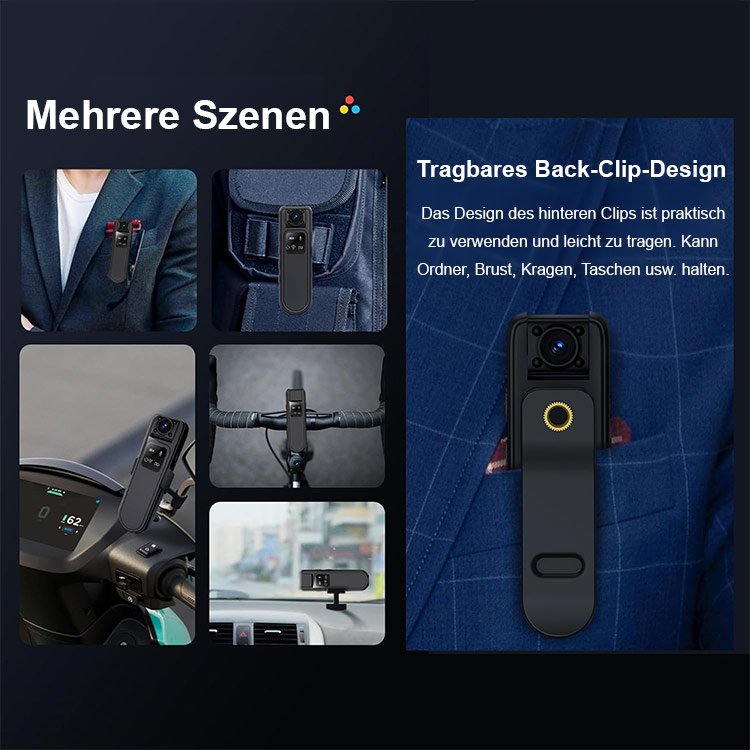 Rückenkamera Sportkamera