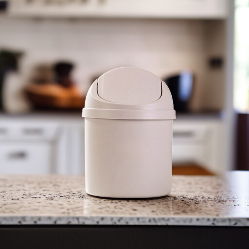 家庭用キッチン蓋付きミニデスクトップゴミ箱