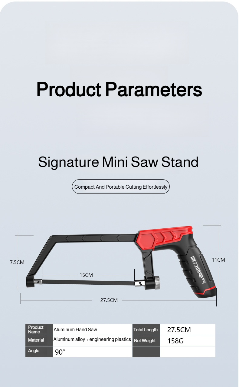 Close-up of Home Handmade Mini Adjustable Saw