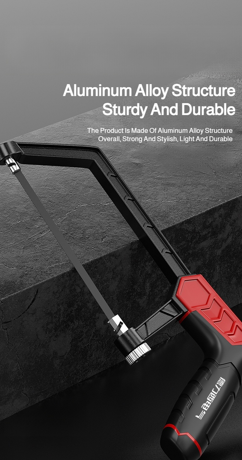 Home Handmade Mini Adjustable Saw in use