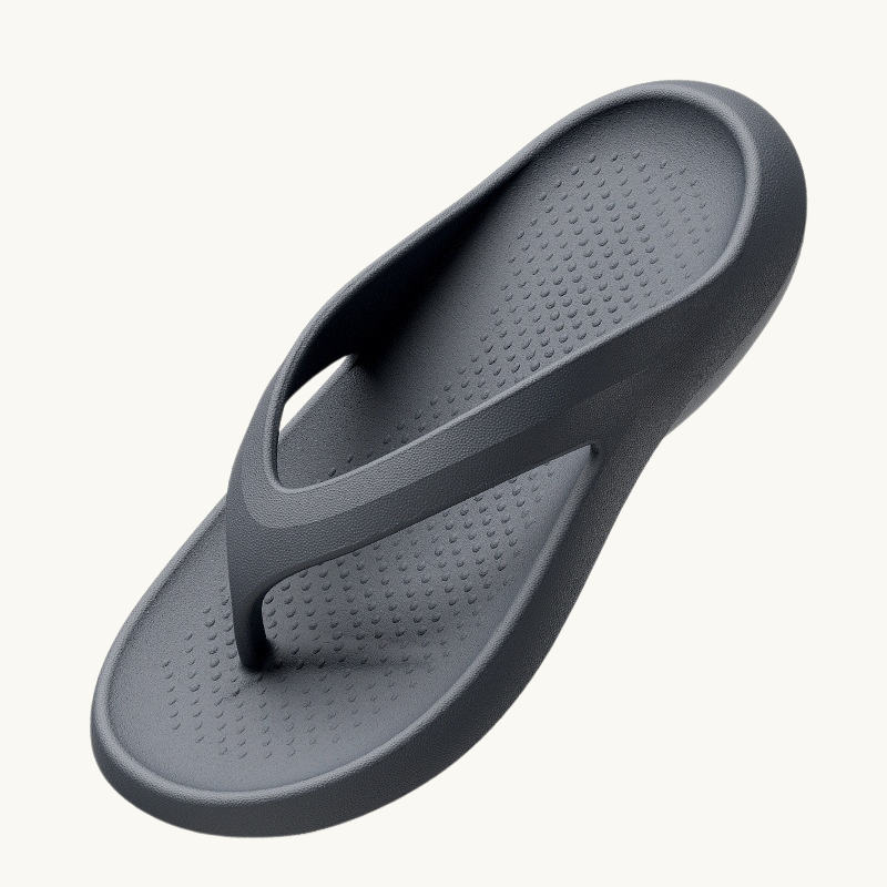 الرجال لينة أسفل الصنادل ممسحة متعرجة