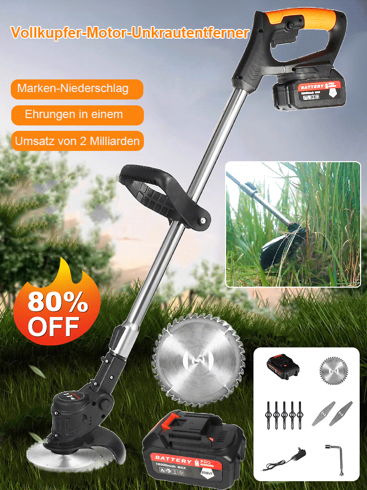 Wiederaufladbarer kleiner Heim-Unkrautvernichter