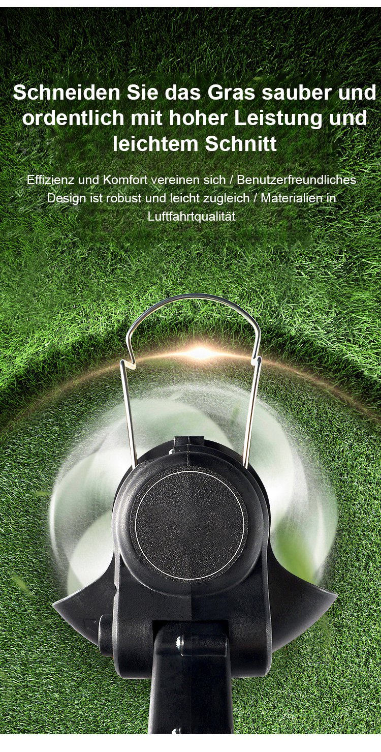 Detailansicht des wiederaufladbaren Unkrautvernichters