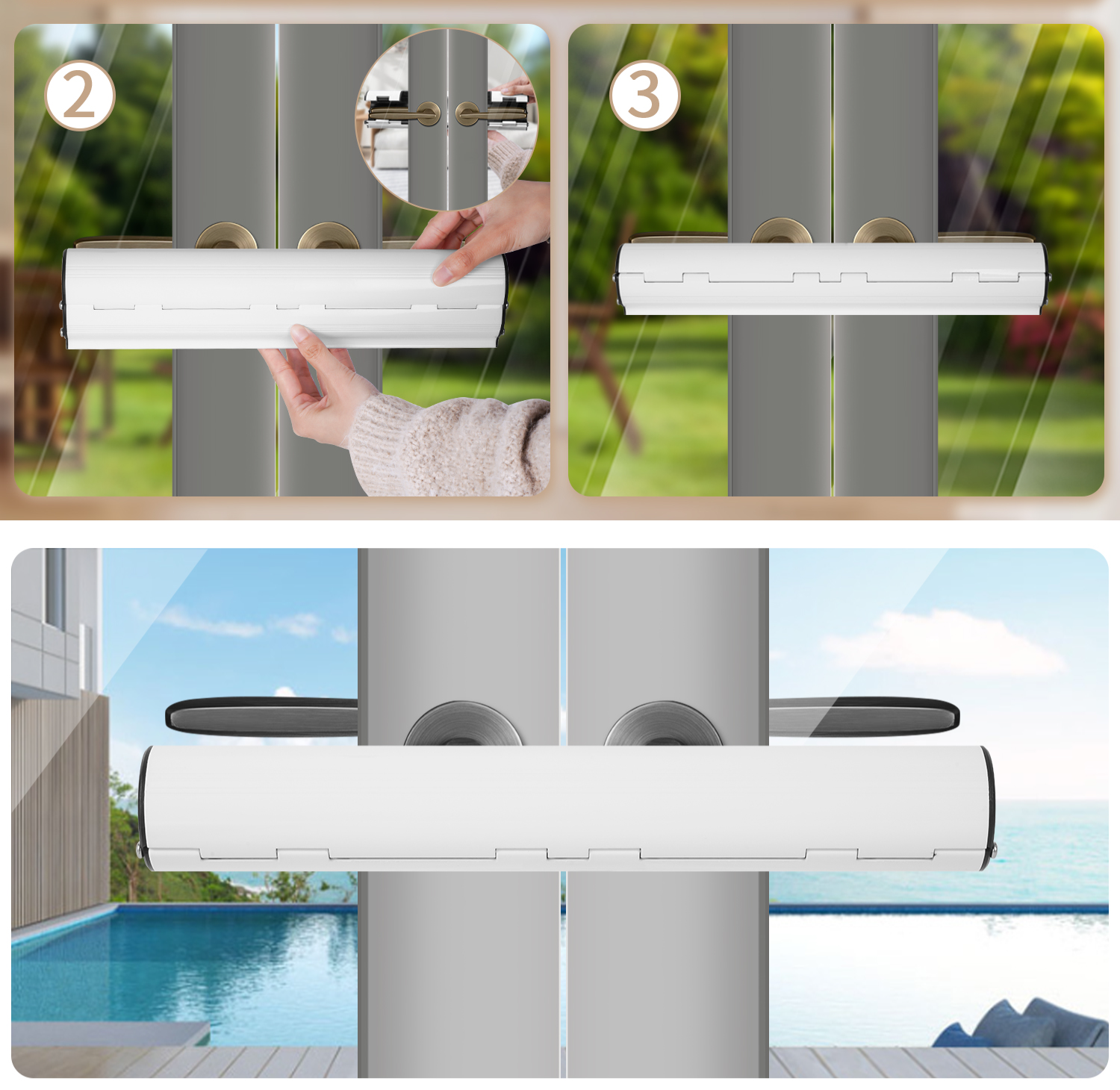 ヨーロピアン・ヴィラ・ダブル・オープン・ドア・ダブル・ファン・ドア・ロック ドアロック フォリオドア ダブルファンドアロック ヨーロピアンヴィラ ダブルドアロック