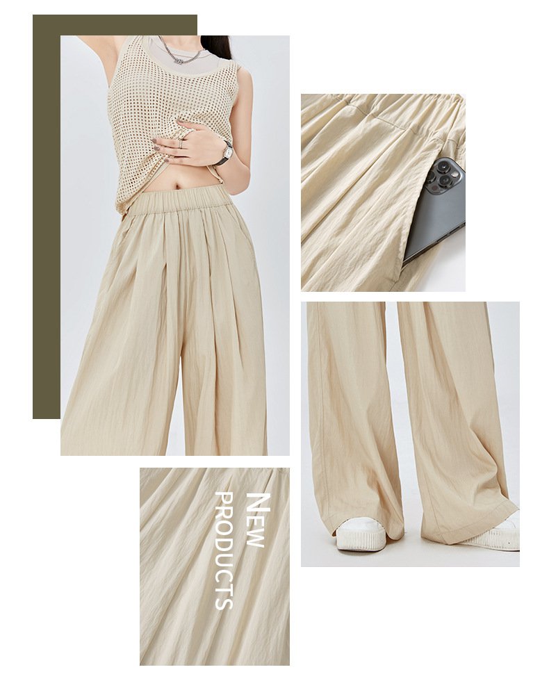 日本製ルーズパンツ 大きいサイズ カジュアルスタイル