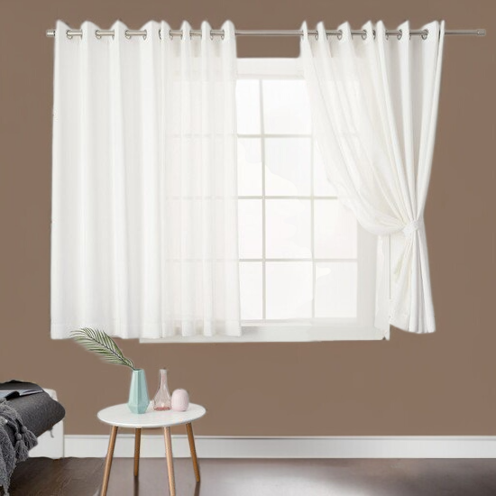 자외선 차단 금강사 커튼 백사 커튼 불투과 광투과 방충망 스크래치 방충 커튼