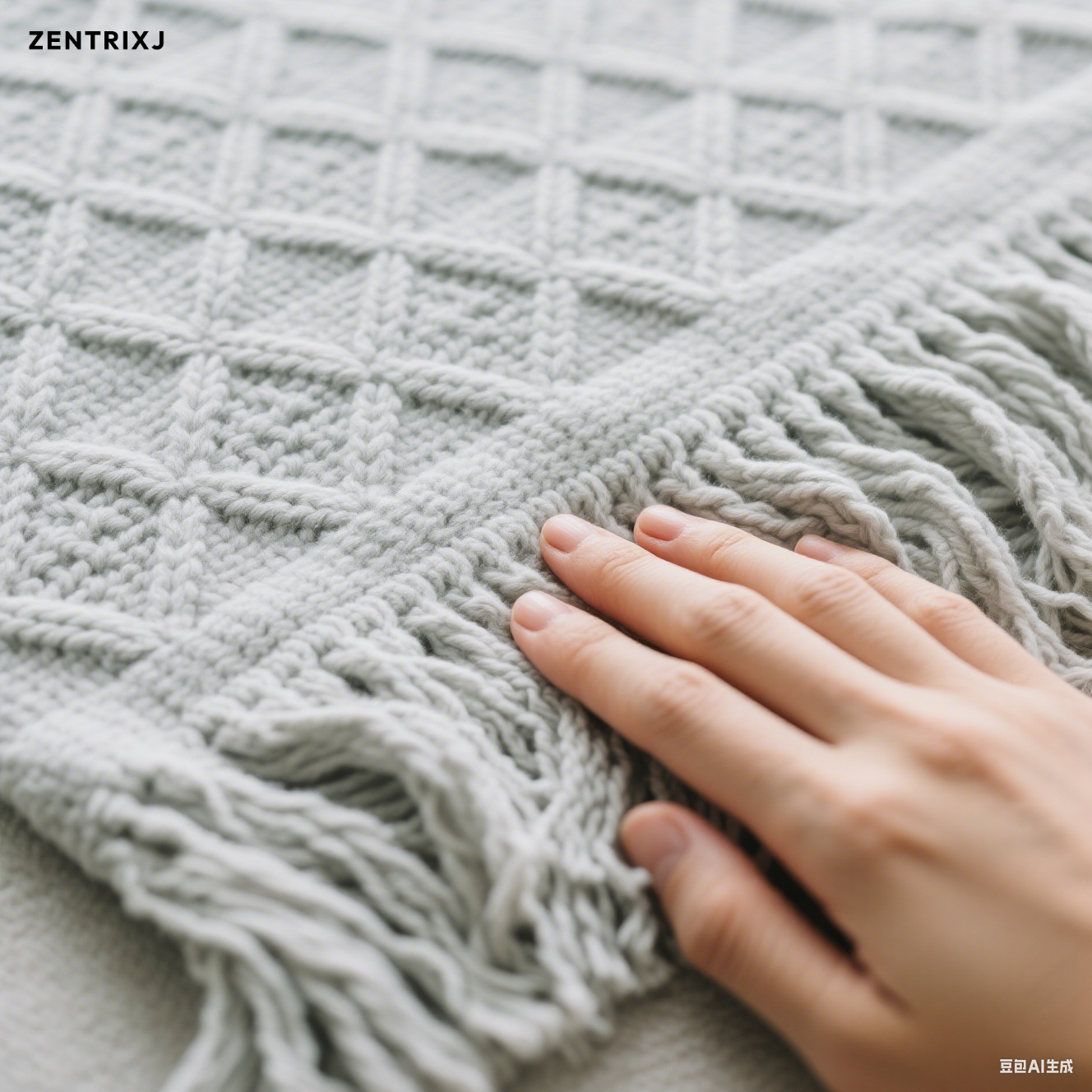 Miękki, solidny koc bawełniany