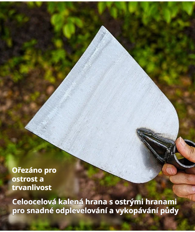 Zahradní nářadí – univerzální plečka v akci