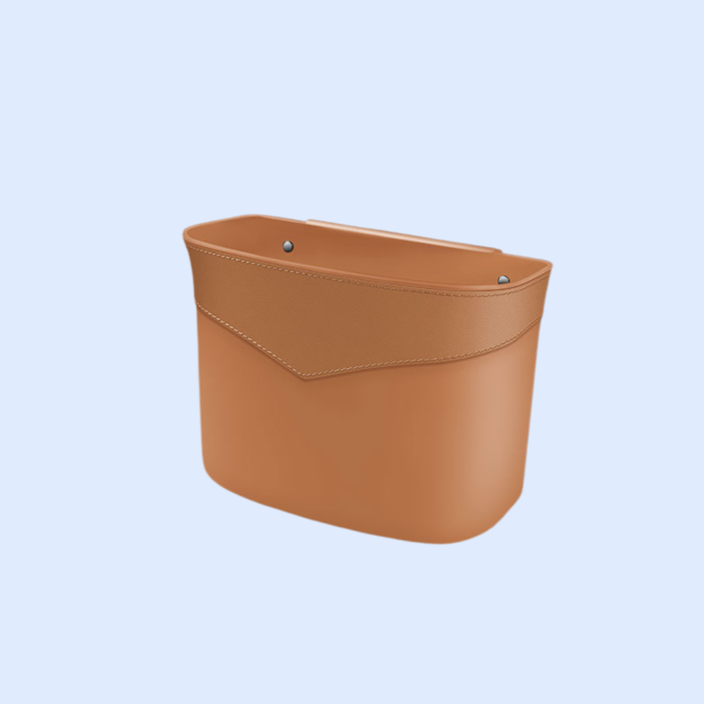 차량용 쓰레기통 조수석 도어 걸이형 수납함