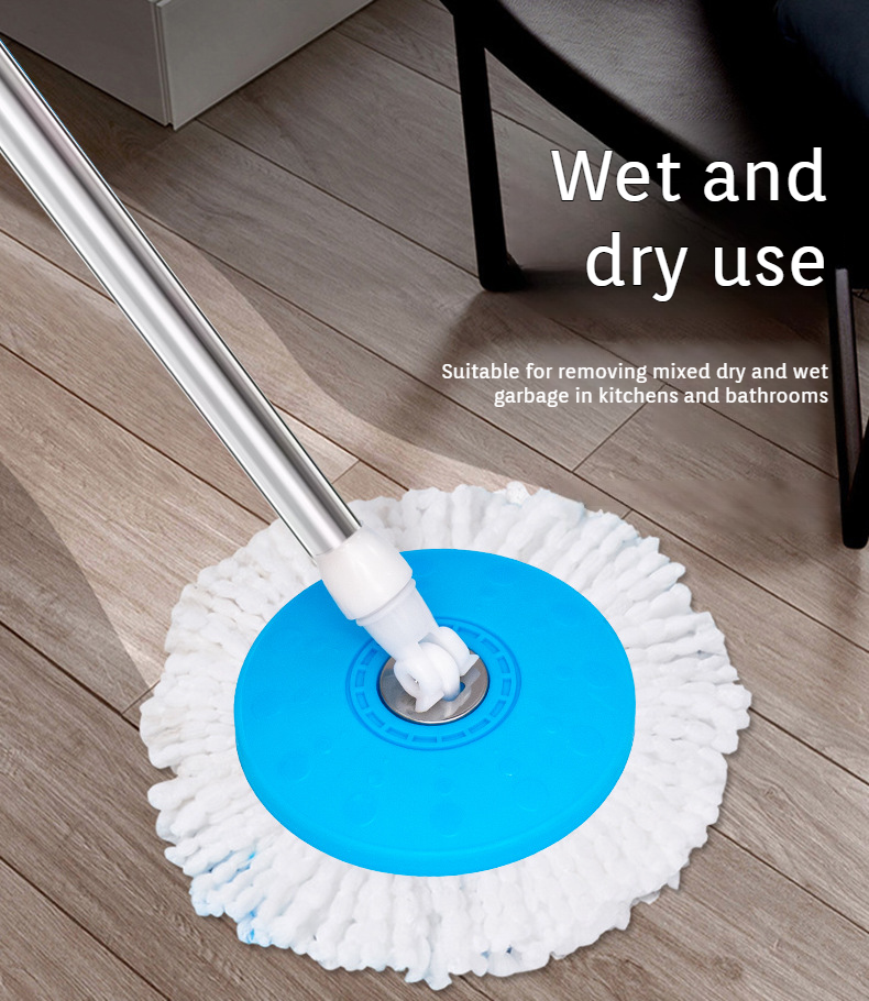 Rapid Dehydration Mop in action on hardwood floor