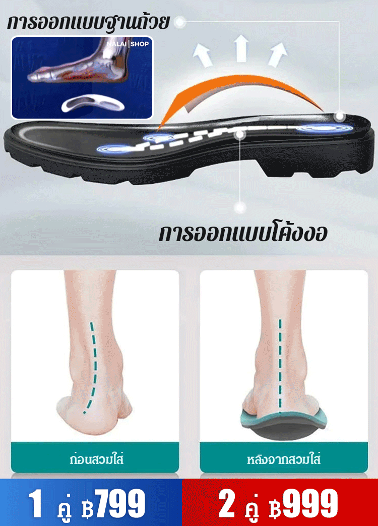 【งานฝีมือซ่อนด้ายด้วยมือ】รองเท้าหนังวัวชั้นแรกลำลองของผู้ชาย