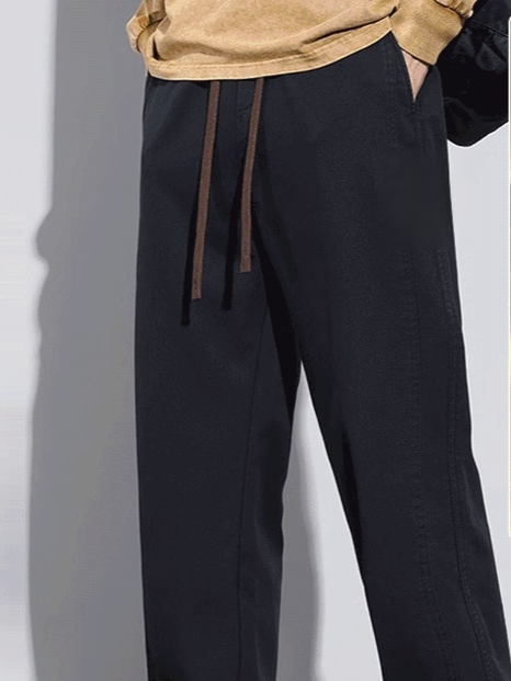 กางเกงลำลอง ทรงขากระบอก สไตล์อเมริกา แฟชั่น สุดเท่