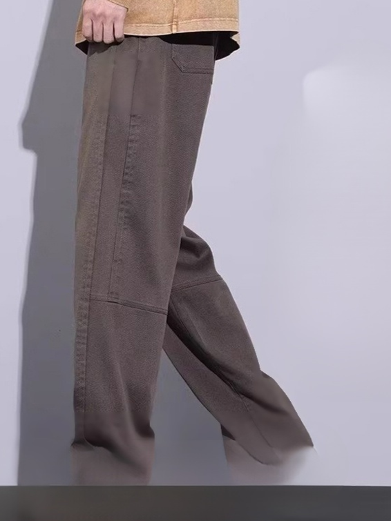 กางเกงลำลอง ทรงขากระบอก สไตล์อเมริกา แฟชั่น สุดเท่