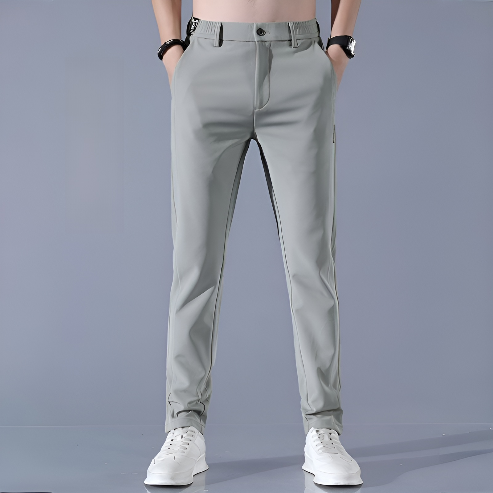 接触冷感機能付きメンズパンツの特徴