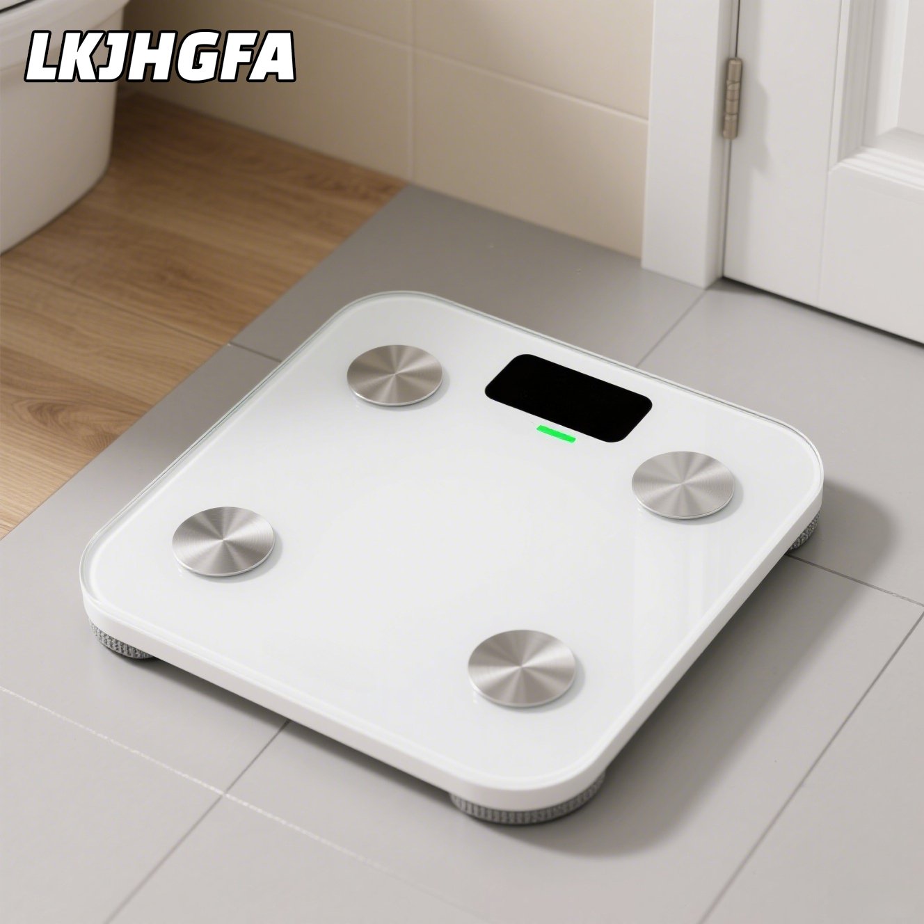 Pantalla digital de báscula precisa mostrando el peso