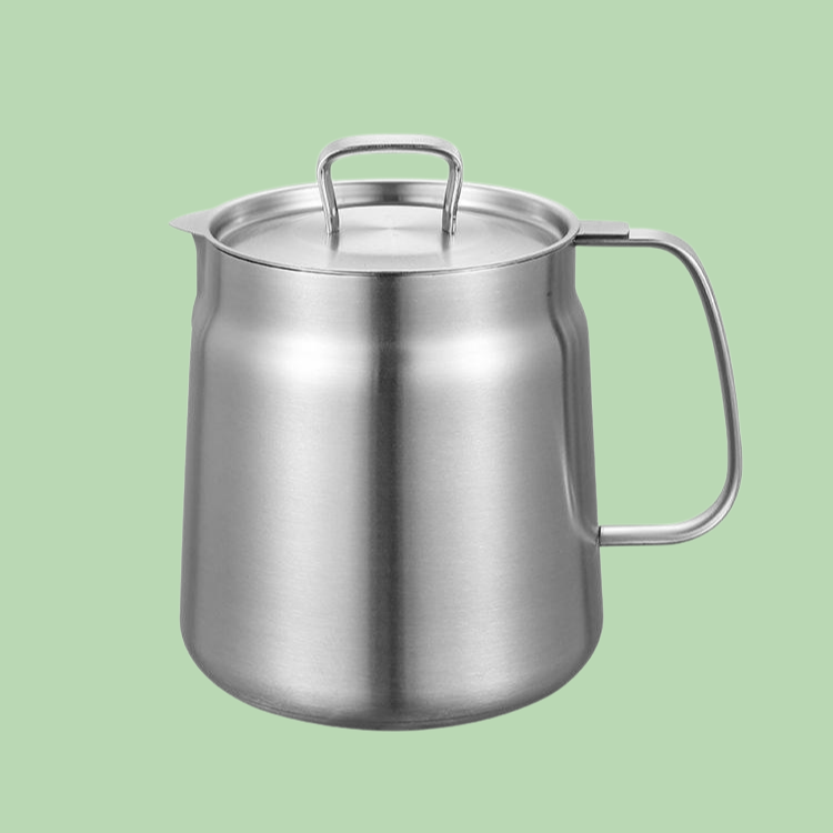 304 스테인리스강 가정용 벨트 여과 기름 저장 주전자