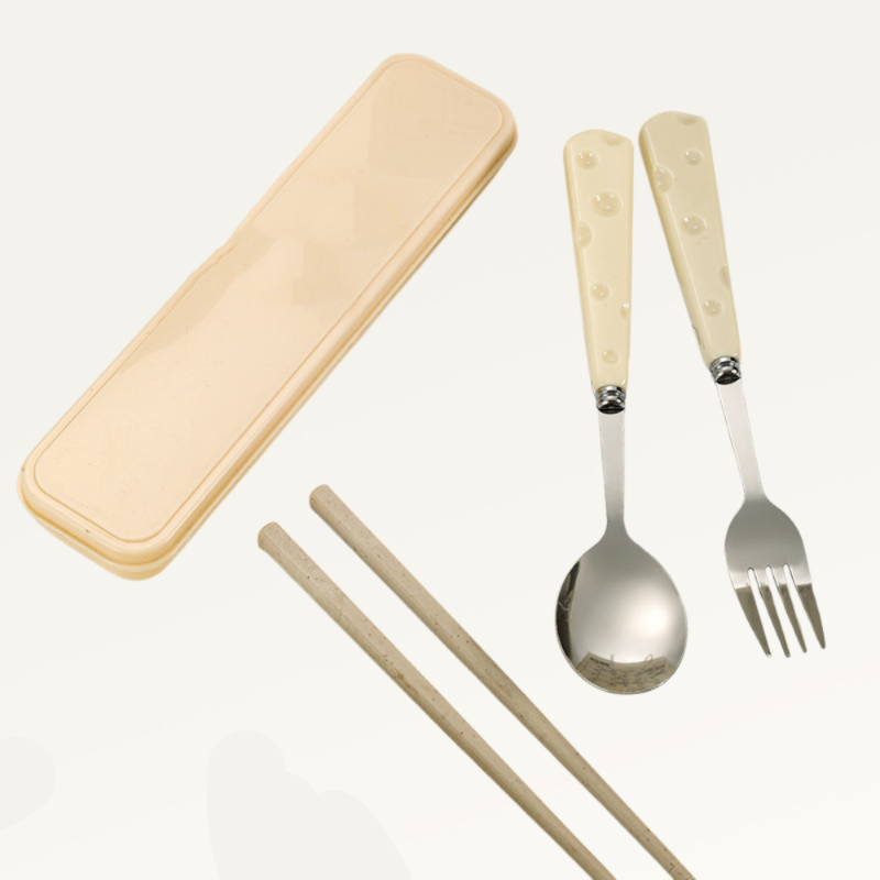 귀여운 치즈 식기 3종 세트