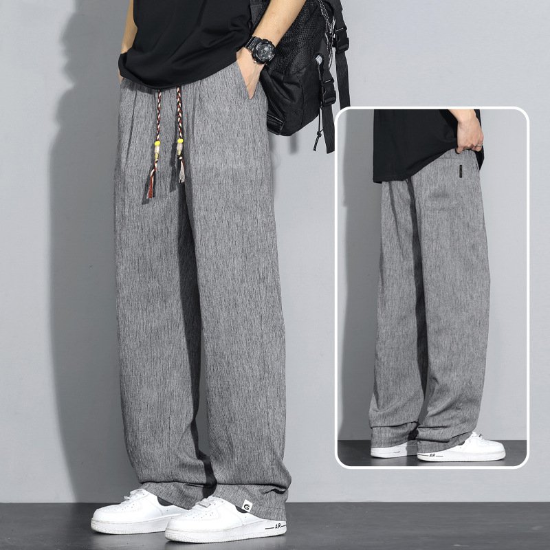 Herren Sommerhose aus Baumwolle und Leinen