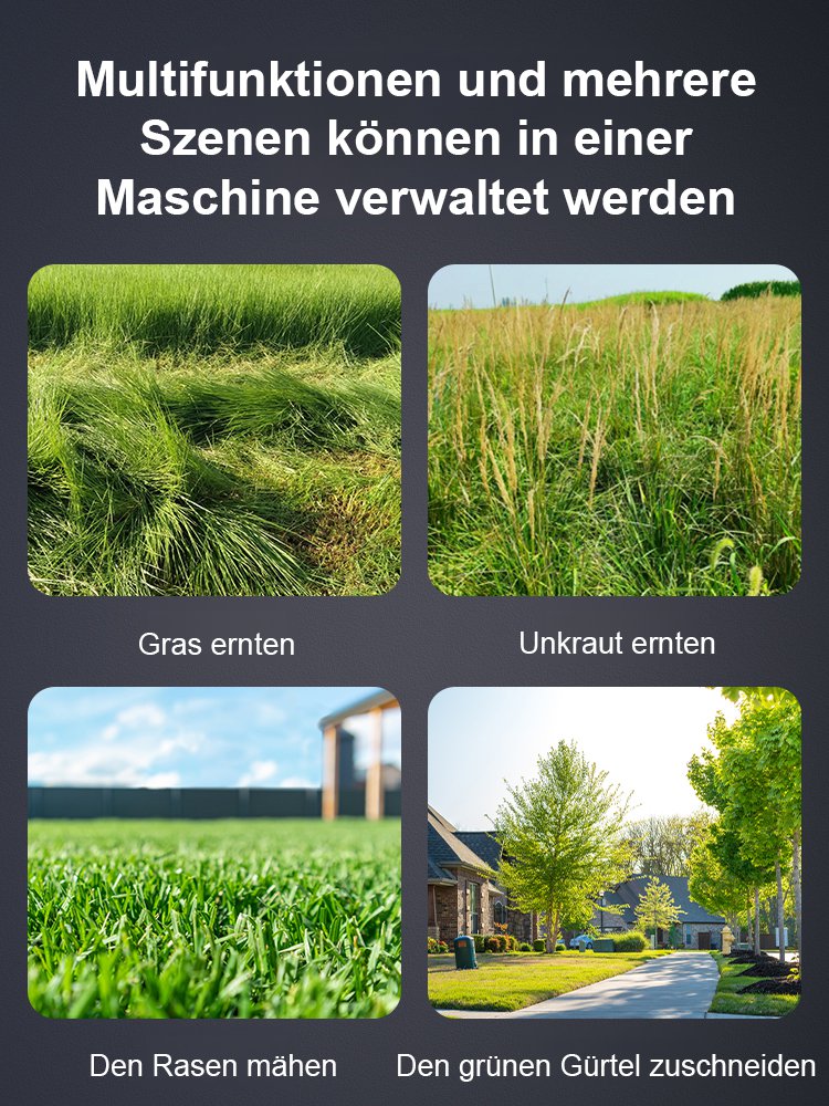 Schnelllade-Langlauf-Mehrzweck-Leichtgewicht-Hand-Lithium-Akku-Rasenmäher