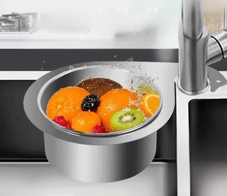 304 καλάθι αποστράγγισης από ανοξείδωτο ατσάλι