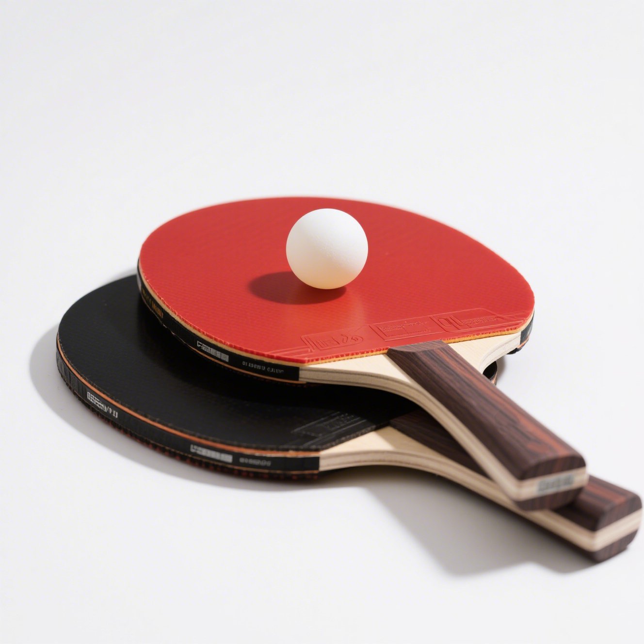 pingpongová sada – dvě pálky a tři míčky