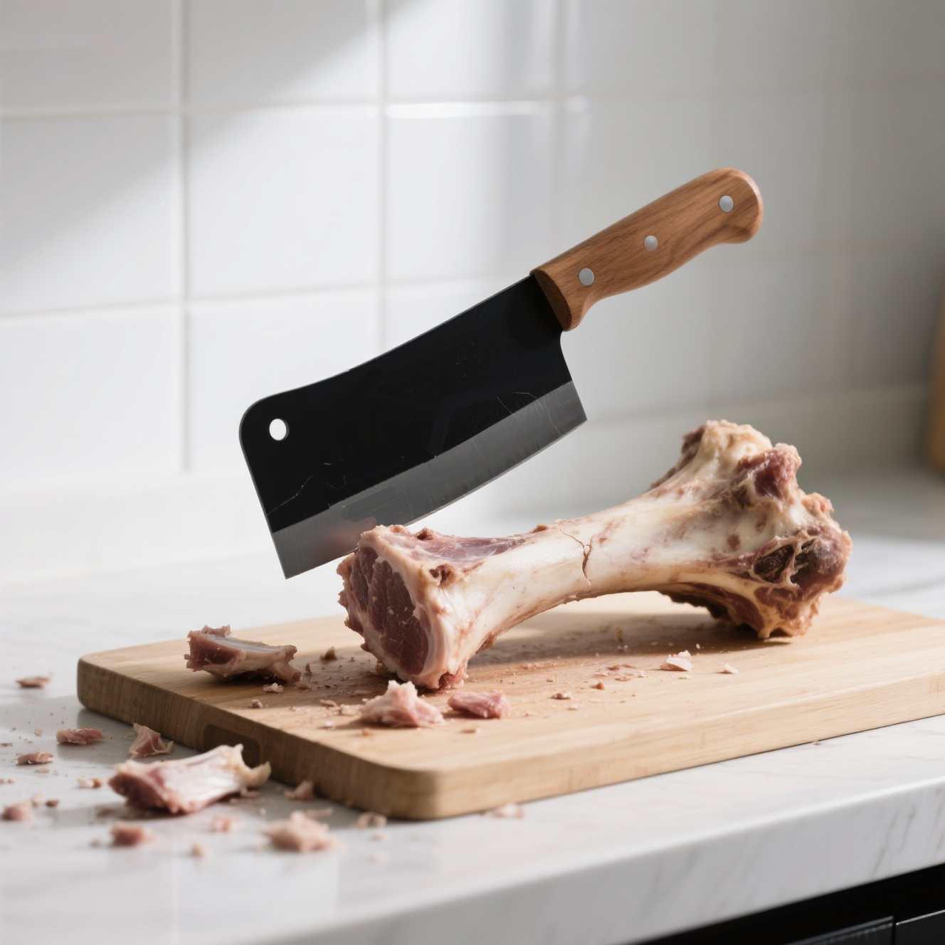 셰프용 고강도 뼈 제거 칼