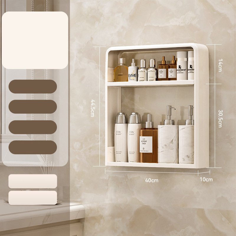 免打孔壁掛式廚房收納架