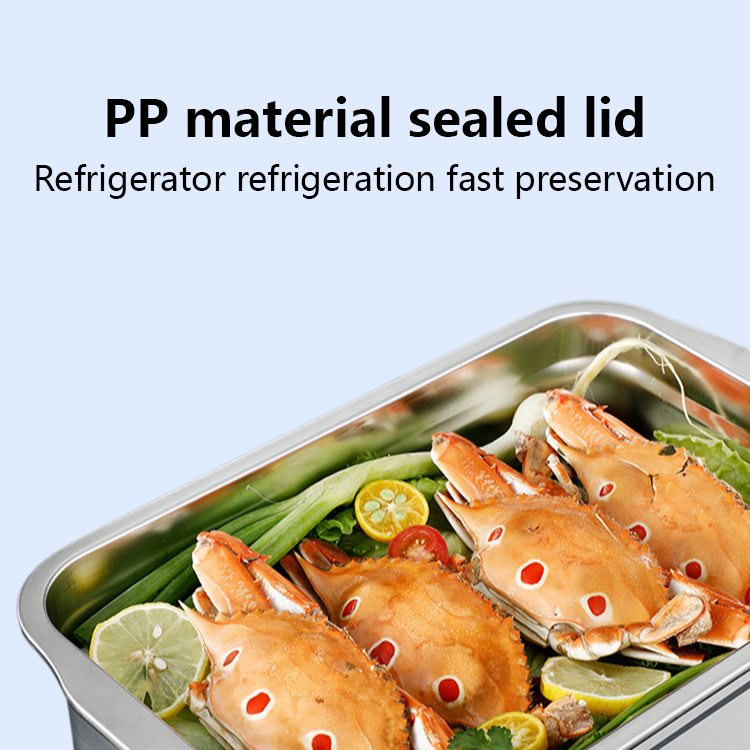 Large stainless steel lunch box