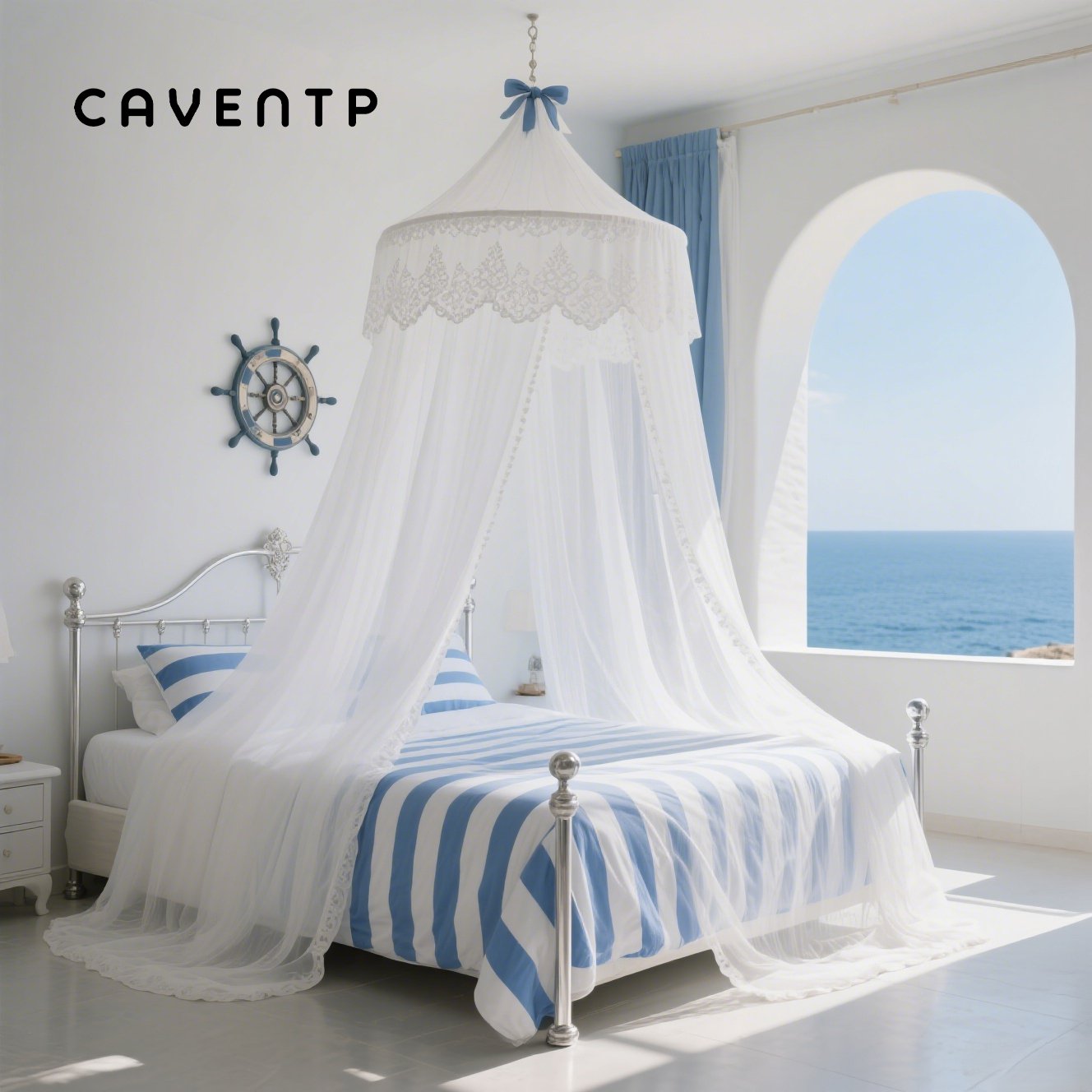 Einfache Installation des Moskitonetzes für Erwachsene