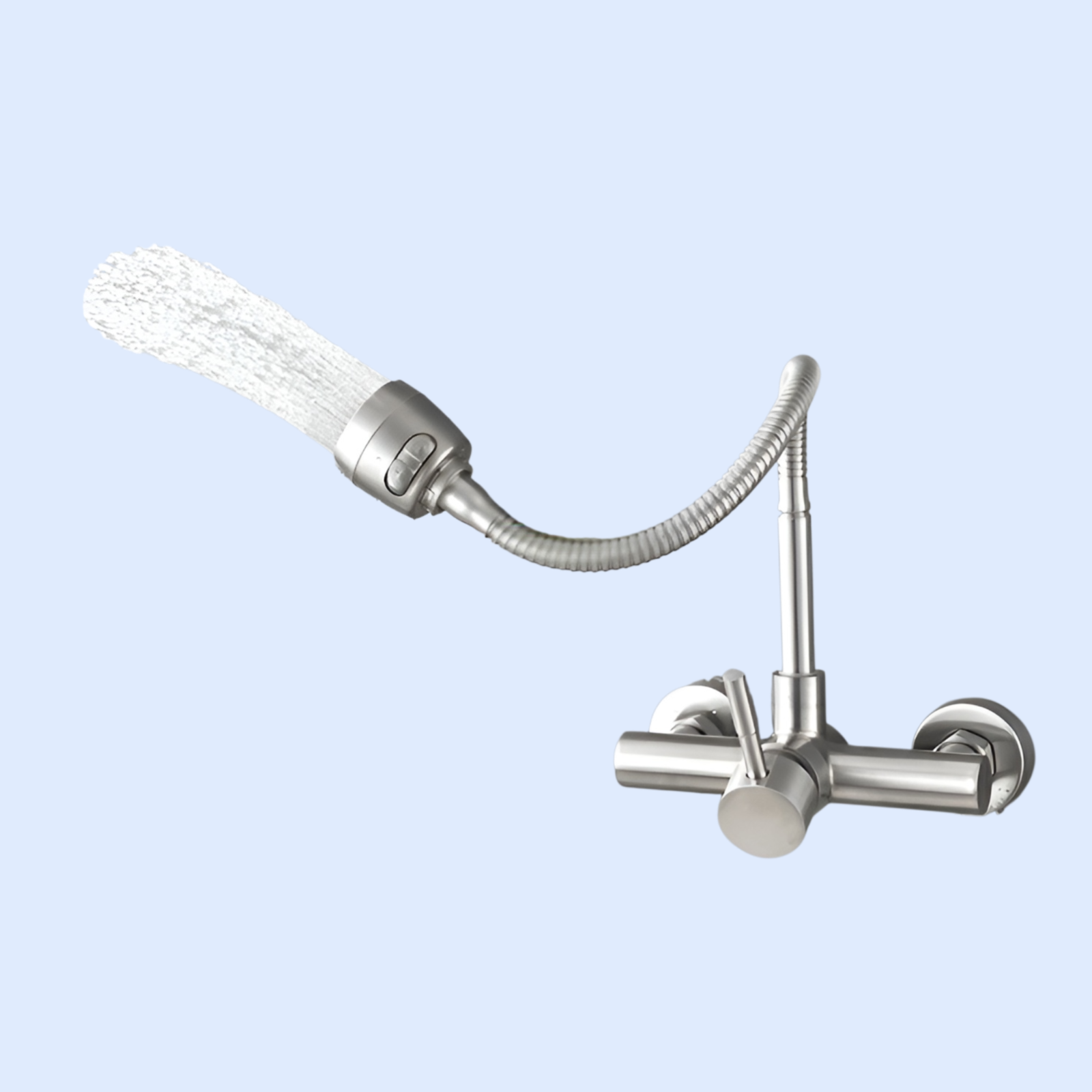 ステンレス製埋め込み型シャワー混合水栓