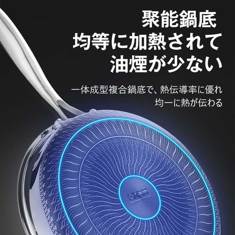 多機能三層フライパン