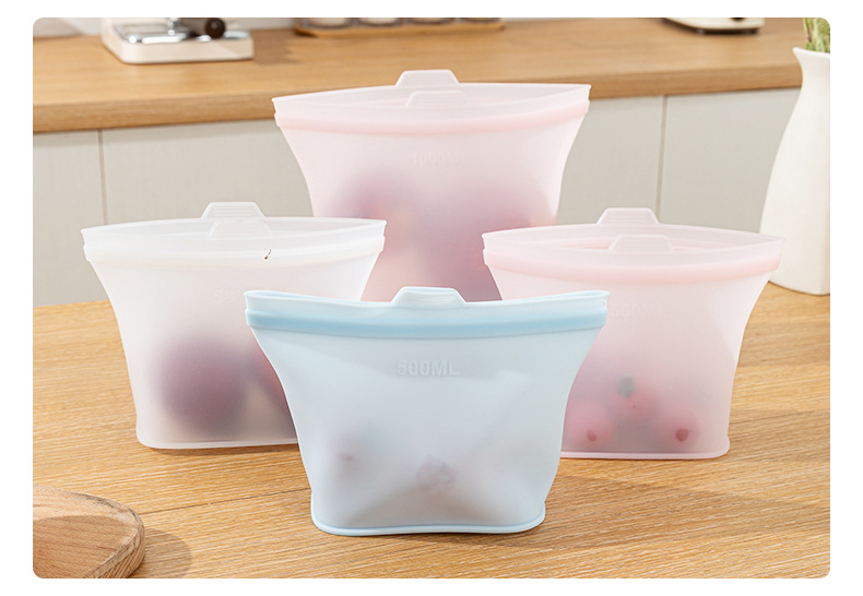 環境に優しいシリコン製食品保存袋の特徴